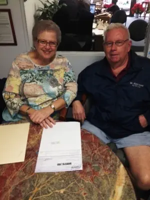 William and Sharon meet agent to sell Santee Mobile home